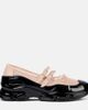 Simone Rocha Simone Rocha Tracker leather-trimmed Mary Jane flats - 4