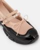 Simone Rocha Simone Rocha Tracker leather-trimmed Mary Jane flats - 5