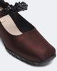 Simone Rocha Simone Rocha Turbo embellished satin Mary Jane flats - 6