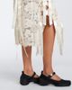 Simone Rocha Simone Rocha Unraveling bow-detail lace midi skirt - 4