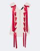 Simone Rocha Simone Rocha Unraveling bow-detail sheer top - 1