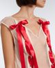 Simone Rocha Simone Rocha Unraveling bow-detail sheer top - 3