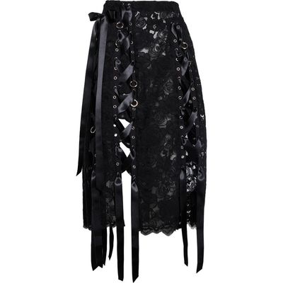 Simone Rocha Simone Rocha Unraveling Ribbon & Ring Lace Skirt