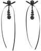 Simone Rocha Simone Rocha Victorian Drip Bow Earrings - 1