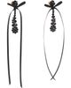 Simone Rocha Simone Rocha Victorian Drip Bow Earrings - 2