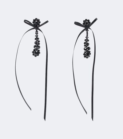Simone Rocha Simone Rocha Victorian Drip embellished drop earrings