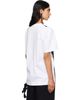 Simone Rocha Simone Rocha White & Black Patchwork Satin Trompe L'Oeil Print T-shirt - 3