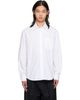 Simone Rocha Simone Rocha White Beaded Classic Concealed Button Shirt - 1