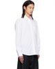 Simone Rocha Simone Rocha White Beaded Classic Concealed Button Shirt - 2