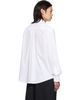 Simone Rocha Simone Rocha White Beaded Classic Concealed Button Shirt - 3