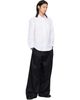 Simone Rocha Simone Rocha White Beaded Classic Concealed Button Shirt - 4
