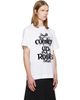 Simone Rocha Simone Rocha White 'Coming Up Roses' Print T-shirt - 2
