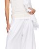Simone Rocha Simone Rocha White Cropped Trim Easy Trousers - 4