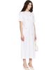 Simone Rocha Simone Rocha White Easy Embellished T-shirt Midi Dress - 2