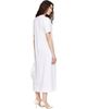 Simone Rocha Simone Rocha White Easy Embellished T-shirt Midi Dress - 3