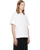 Simone Rocha Simone Rocha White Fitted Wire Turnup T-shirt - 2
