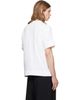 Simone Rocha Simone Rocha White Fitted Wire Turnup T-shirt - 3