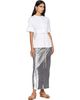 Simone Rocha Simone Rocha White Gathered Rose Wire Sleeve Boy T-shirt - 4