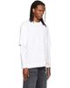 Simone Rocha Simone Rocha White Lace Up Hem Layered Long Sleeve T-shirt - 2