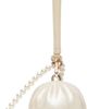 Simone Rocha Simone Rocha White Pearl Crossbody Dim Sum Bag - 1