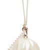Simone Rocha Simone Rocha White Pearl Crossbody Dim Sum Bag - 2