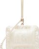 Simone Rocha Simone Rocha White Pearl Crossbody Pillowcase Bag - 1