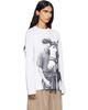 Simone Rocha Simone Rocha White 'Pony Kid' Print T-shirt - 2