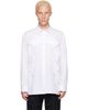 Simone Rocha Simone Rocha White Ruffle Horseshoe Easy Shirt - 1