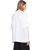 Simone Rocha Simone Rocha White Ruffle Slash Layered Long Sleeve T-shirt - 3