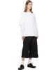 Simone Rocha Simone Rocha White Ruffle Slash Layered Long Sleeve T-shirt - 4