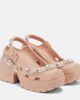Simone Rocha Simone Rocha x Crocs embellished slingback pumps - 1