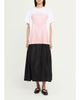 Simone Rocha Slip Dress Trompe L'oeil Print Short-Sleeve T-Shirt - 2