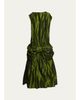Simone Rocha Taffeta Bow Cascade Egg Maxi Dress - 1