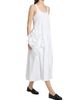 Simone Rocha Women's 3D Floral Appliqué Drop Waist Cotton Midi-Dress - 2