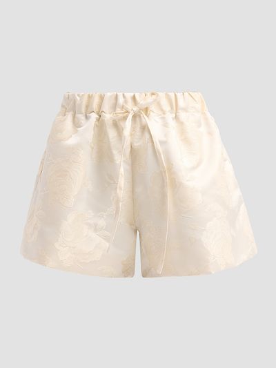 Simone Rocha Women's Rose Jacquard Shorts