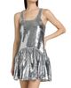 Simone Rocha Women's Sequined Drop Waist Sleeveless Minidress - 3