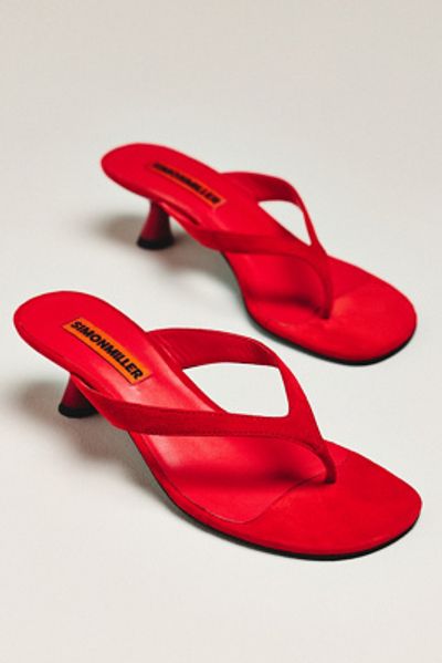 SIMONMILLER Beep Flip-Flop Kitten Heel Sandals