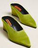 SIMONMILLER Gala Pointed-Toe Wedge Mules - 1