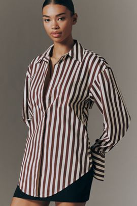 SIMONMILLER Loch Poplin Buttondown Top