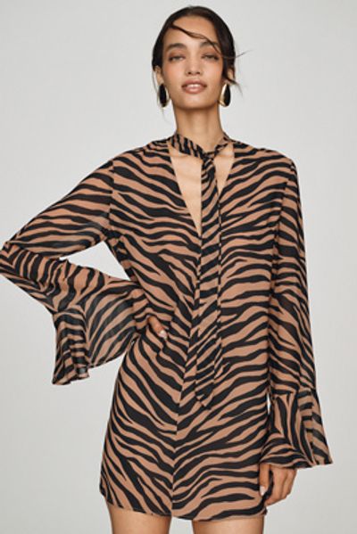 SIMONMILLER Marion Chiffon Mini Dress