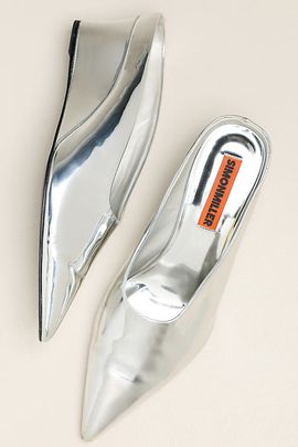 SIMONMILLER Pointed Gala Wedge Heels
