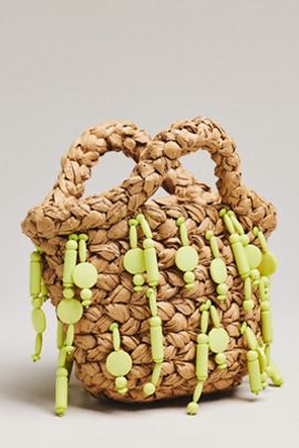 SIMONMILLER Shelly Beaded Hand Bag