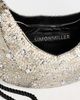 SIMONMILLER SIMONMILLER Beaded Crescent Wristlet Black/Silver One - 6
