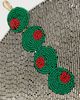 SIMONMILLER SIMONMILLER Beaded Lune Clutch Silver/Olive Motif One - 5