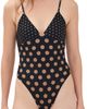 SIMONMILLER SIMONMILLER Behati One Piece BLACK/TAN POLKA DOT - 1