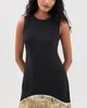 SIMONMILLER SIMONMILLER Bowie Fringe Mini Dress Black - 3