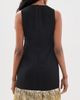 SIMONMILLER SIMONMILLER Bowie Fringe Mini Dress Black - 4