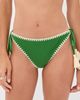 SIMONMILLER SIMONMILLER Bwai Embroidered Bikini Bottoms Grass Green - 2