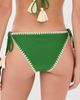 SIMONMILLER SIMONMILLER Bwai Embroidered Bikini Bottoms Grass Green - 3