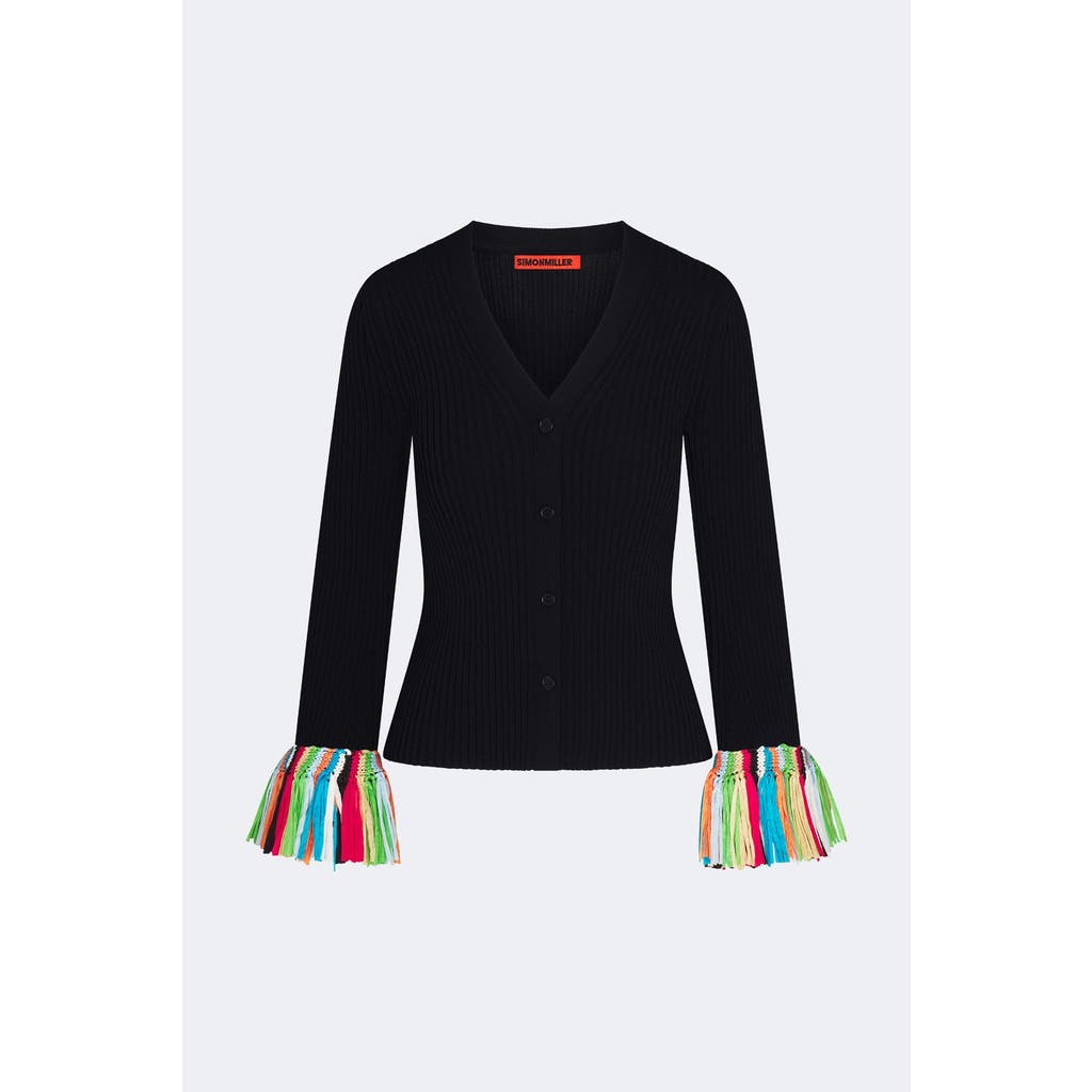 SIMONMILLER SIMONMILLER Cara Knit Fringe Cardigan